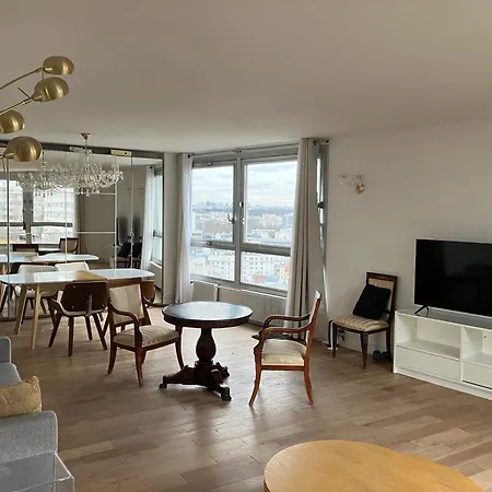 Vue, Espace & Confort 2 Avec Terrasse & Parking, Aux Portes De Paris *